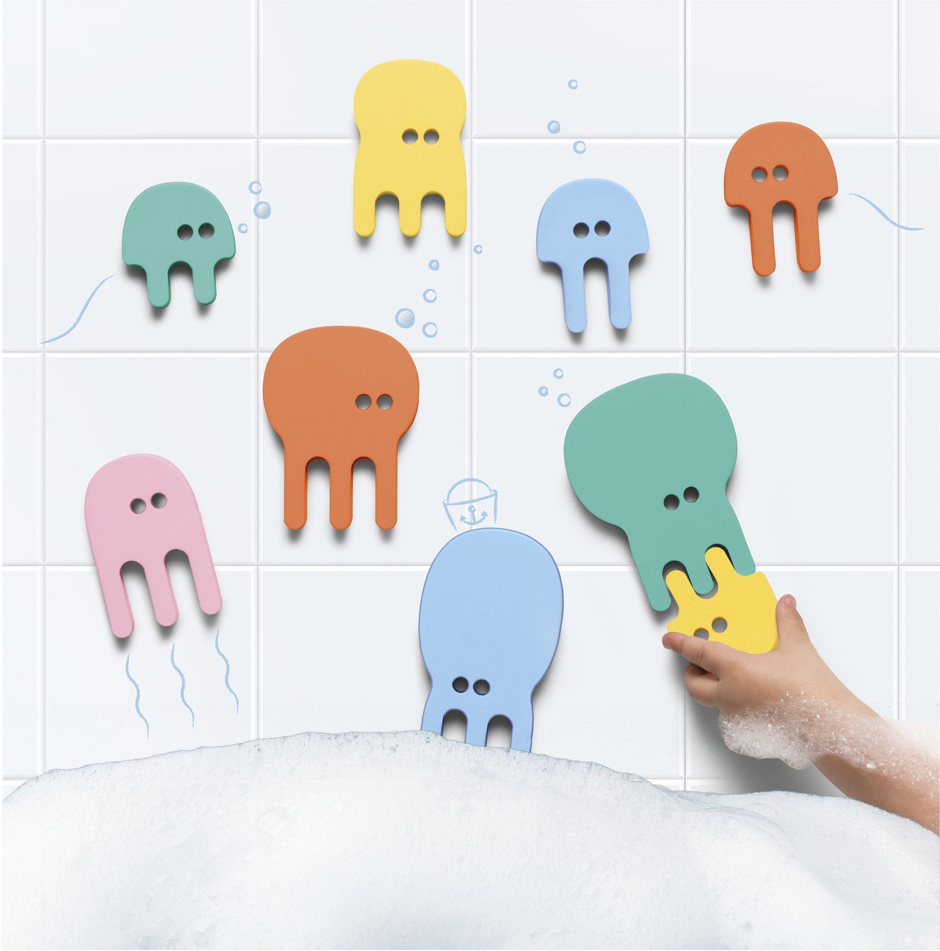 QUUT – Puzzle de bain méduse