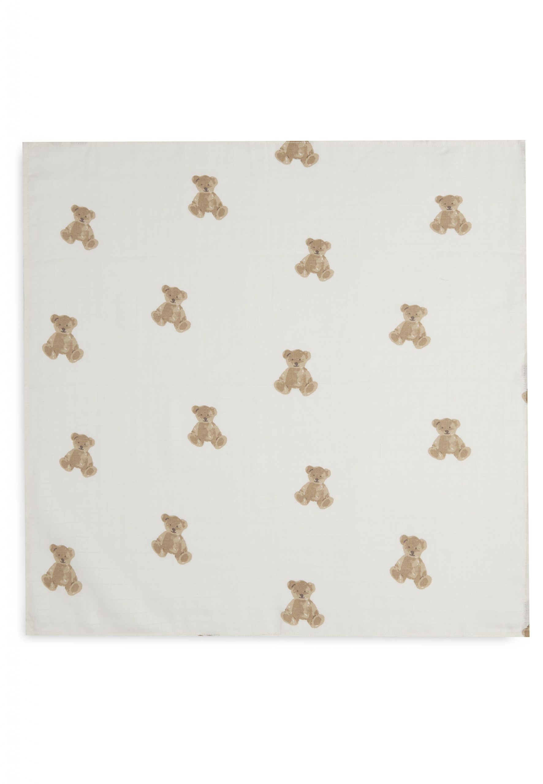 JOLLEIN – Lange gaze de coton 70×70 teddy bear pack x3