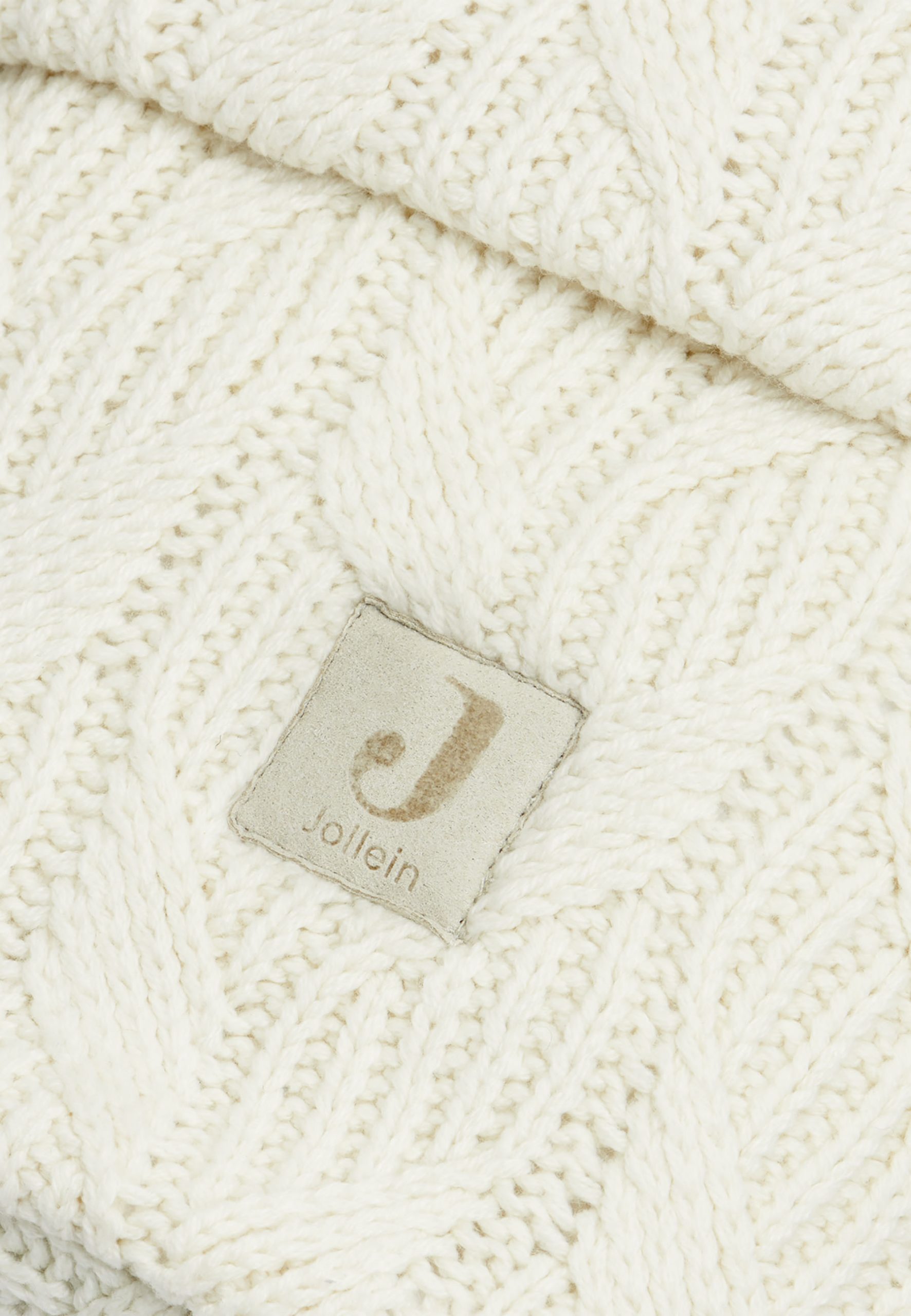 JOLLEIN – Panier de rangement Spring knit ivoire