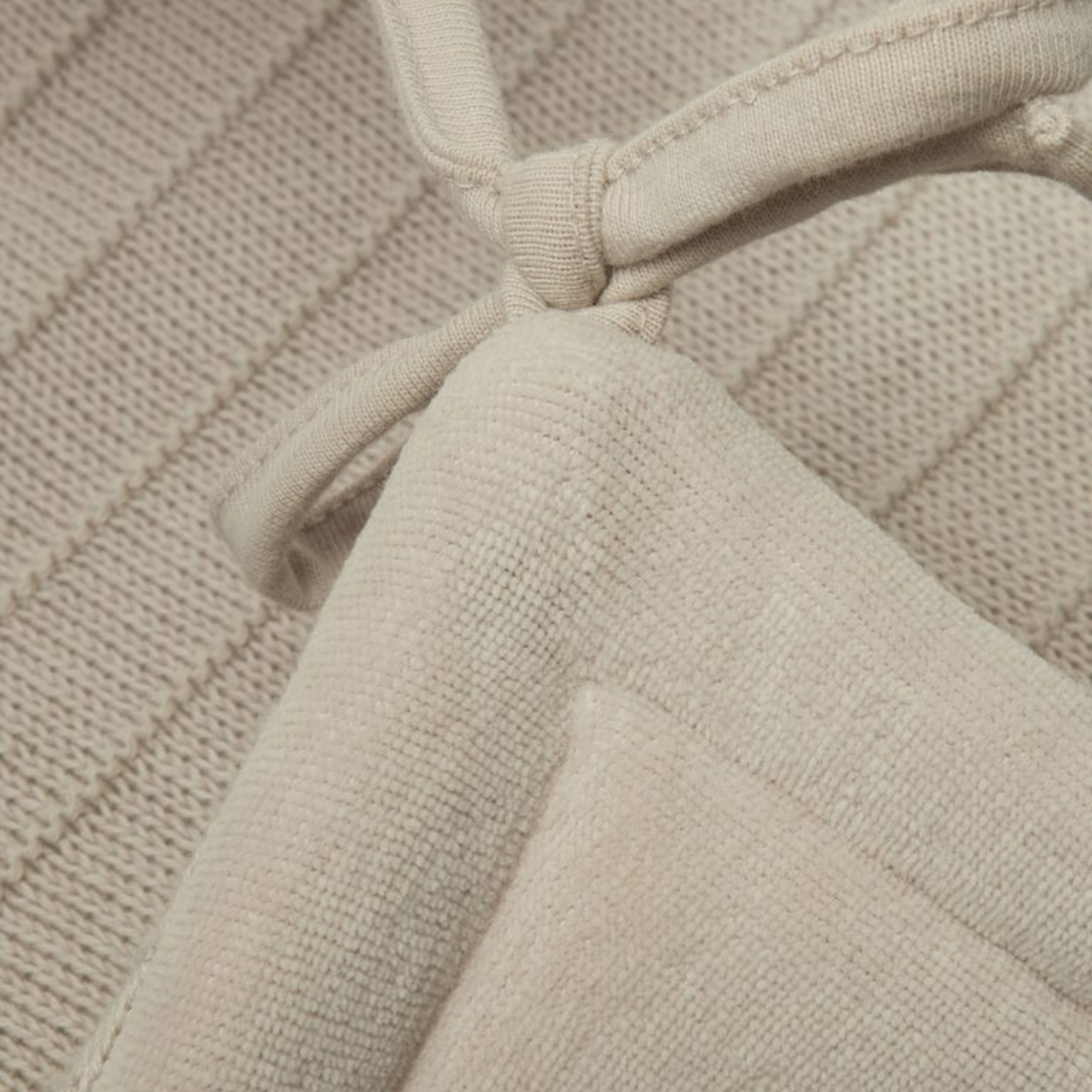JOLLEIN – Tour de lit 35×180 pure knit nougat