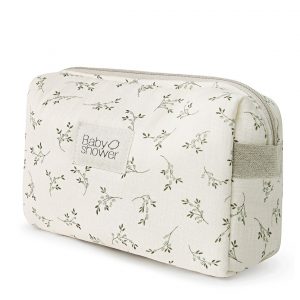 BABYSHOWER – Trousse de toilette Camila olive bloom