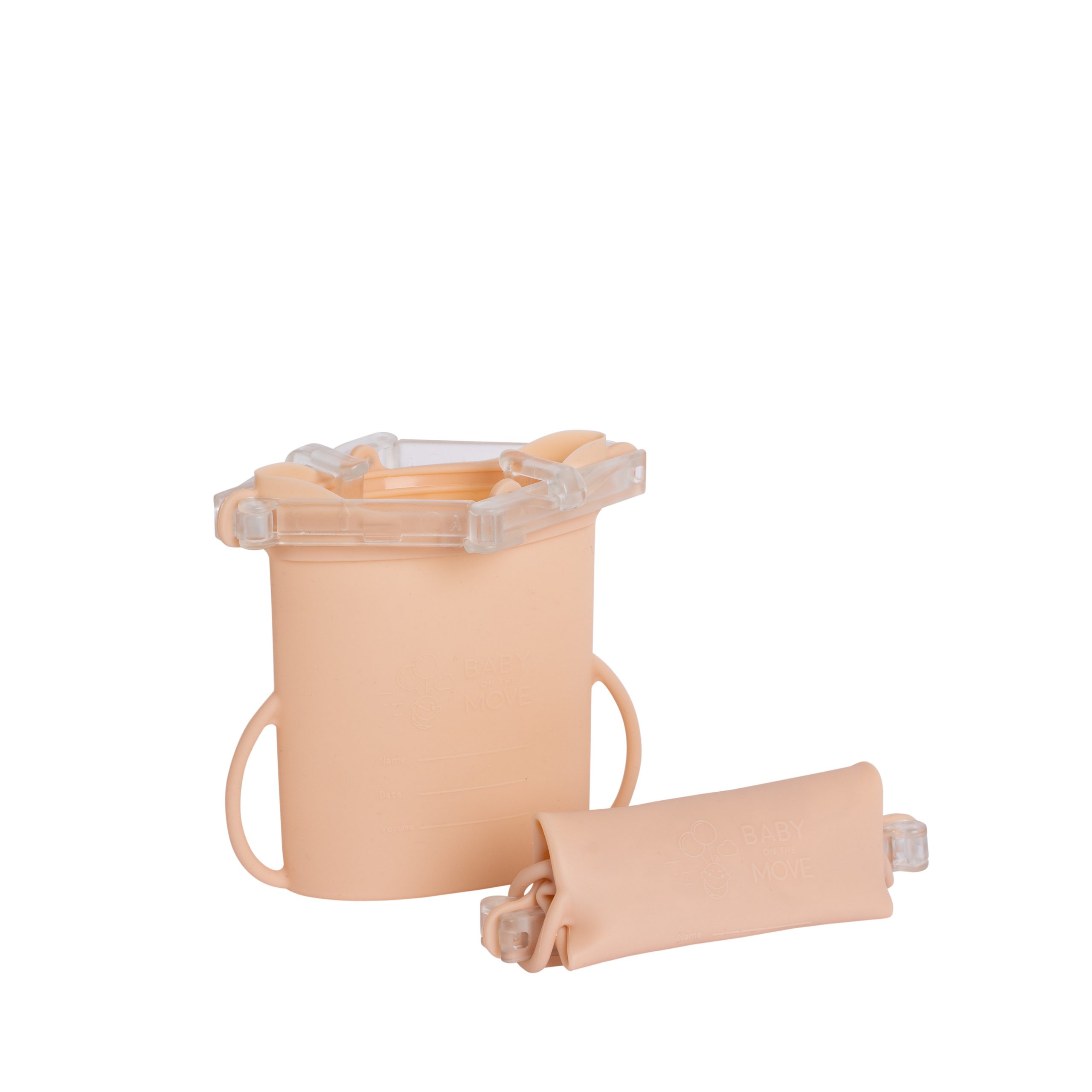 Baby on the move – Sac de conservation pack 2 BLUSH