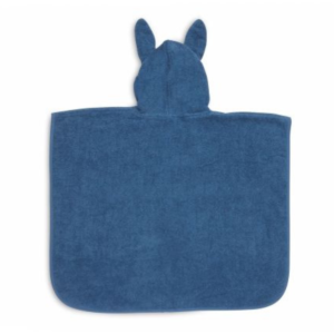 JOLLEIN – Poncho de bain bleu jean