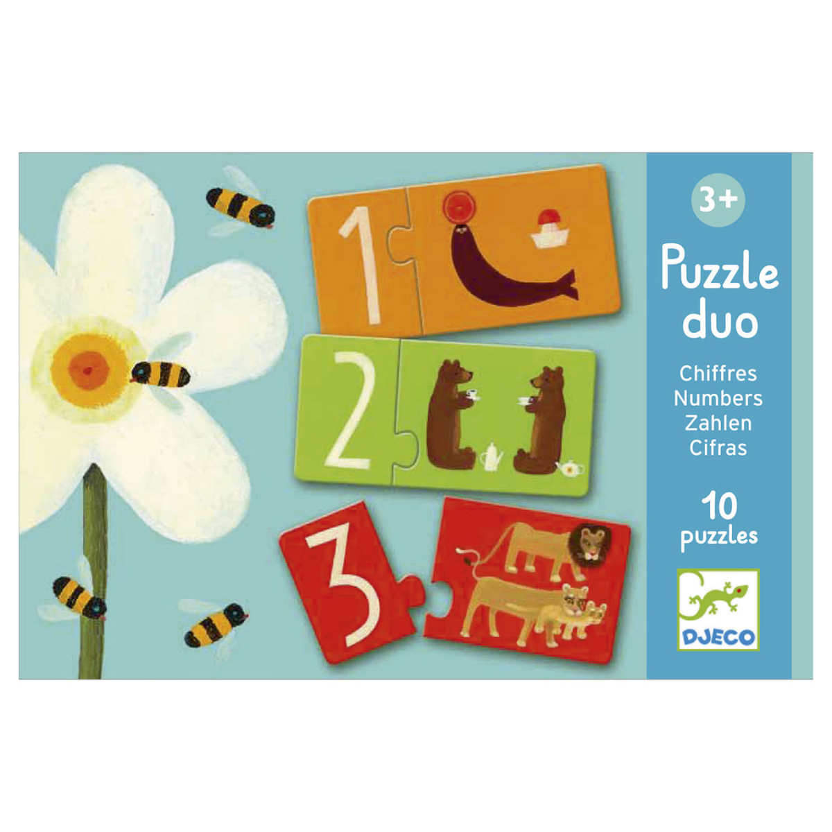Djeco – Puzzle duo chiffres