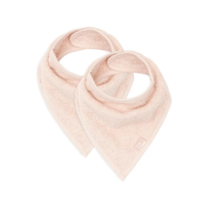 Jollein – Bavoir bandana rose pâle