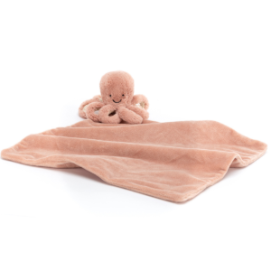 Jellycat – Doudou plat pieuvre rose
