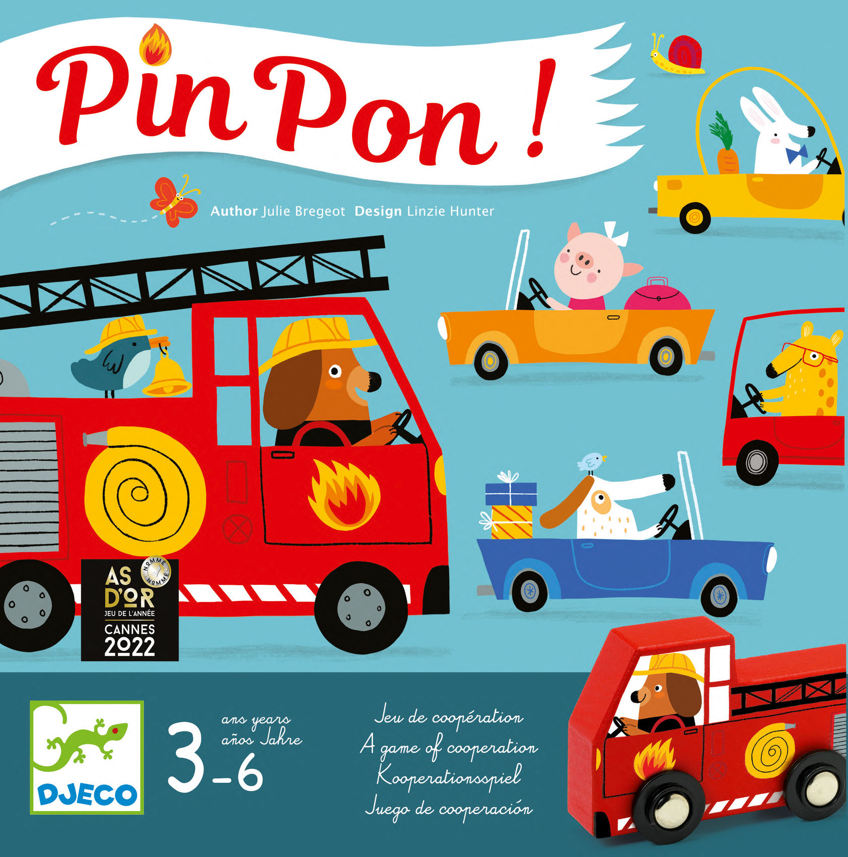 Djeco – Jeu de coopération Pin pon !