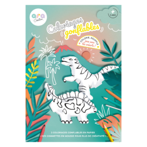 Ara – Coloriage gonflable Dinosaure