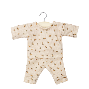 Minikane – Babies – Pyjama Morgan en jersey Fleurs chevrons