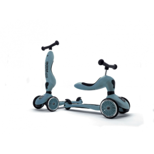 Scoot and Ride – Porteur évolutif bleu acier