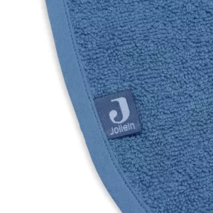 Jollein – Bavoir éponge bleu jean