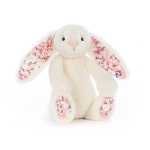 Jellycat – Lapin little crème + liberty rose