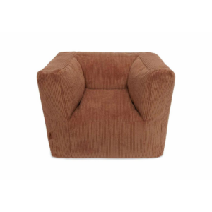 Jollein – Fauteuil pouf corduroy Caramel