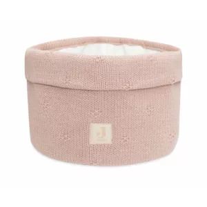 Jollein – Panier de rangement cosy knit wild rose