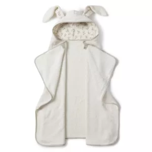 Babyshower – Cape de bain XL Olive bloom