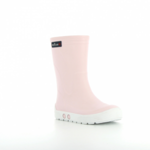 Méduse – Bottes de pluie Airport Rose / Blanc