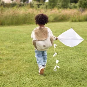 Jollein – Sac à dos Colourblock naturel