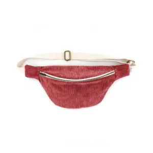 Rien que des bêtises – Sac banane adulte framboise