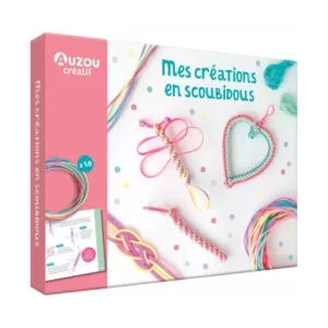 Auzou – Mes créations en scoubidous