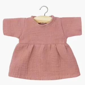 Minikane – Robe Faustine rose thé