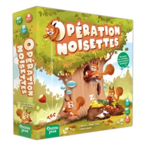 Auzou – Jeu opération noisettes