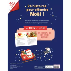 Auzou – Mon album de l’avent – 24 histoires de Noël