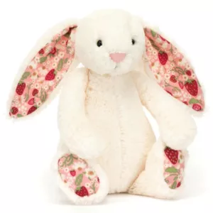 Jellycat – Lapin little Blossom Cream Bunny Berry